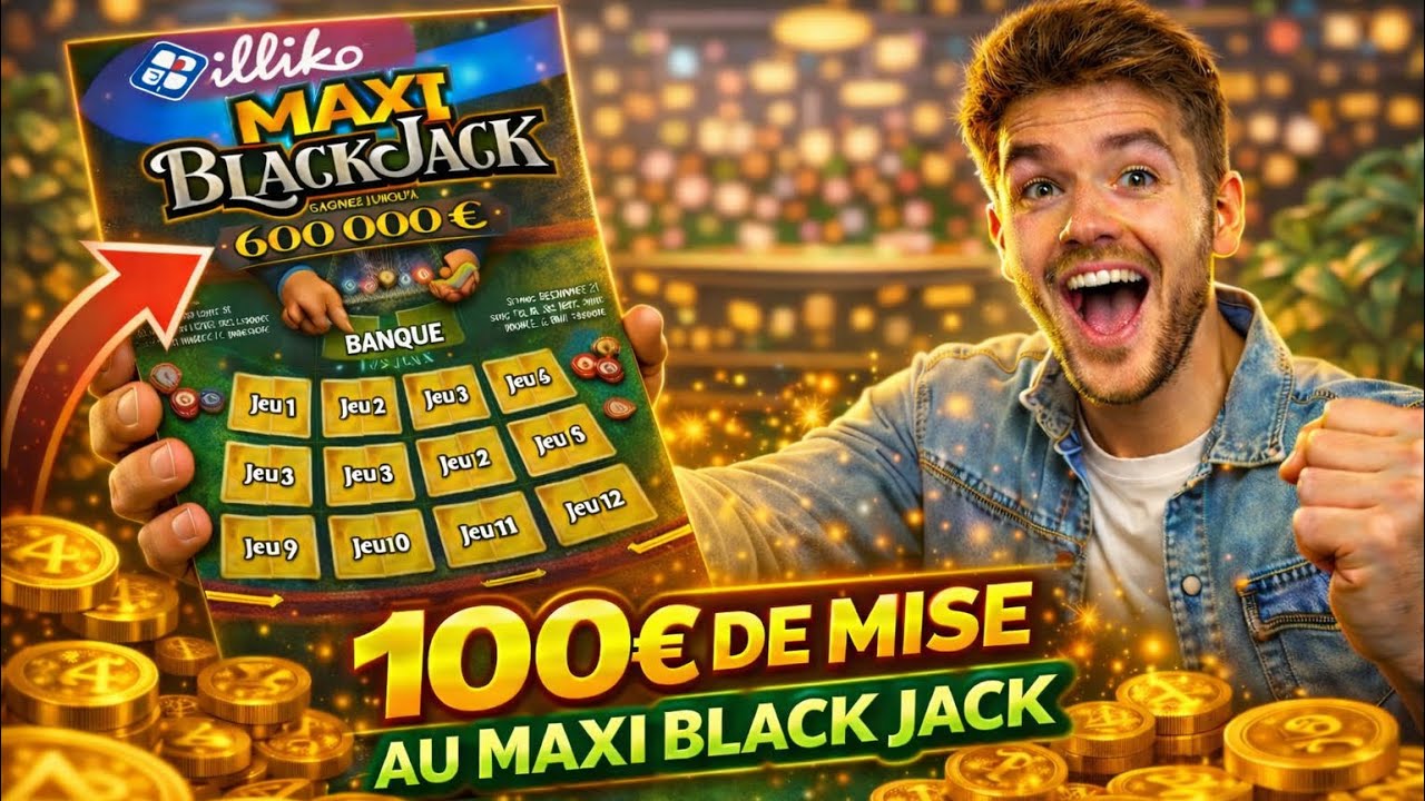 J’ose TOUT : 100€ sur le Maxi Black Jack… soit je deviens fou, soit je perds tout😱