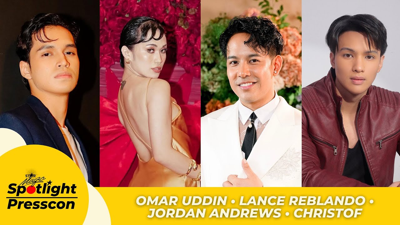 Omar Uddin, Lance Reblando, Jordan Andrews, and Christof | SPOTLIGHT PRESSCON