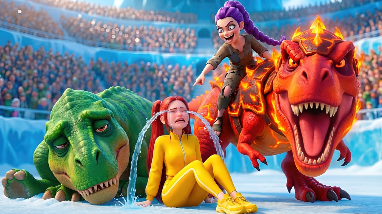🔥 RUMI Gets the Magic DINOSAURS Racing Championship!: KPOP Demon Hunters