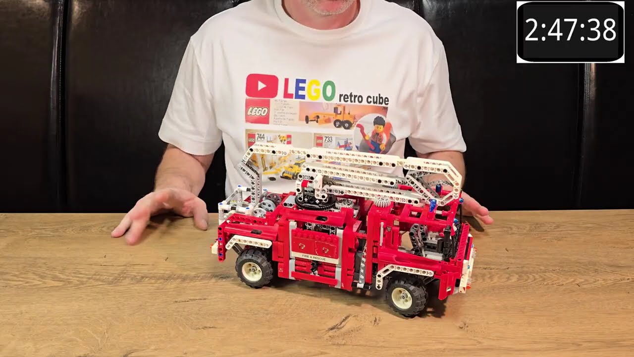 Lego 8289 Fire Truck assembly