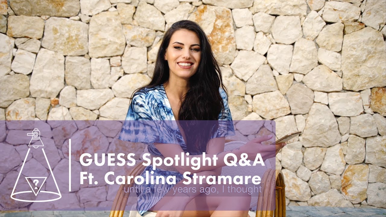 GUESS Spotlight: Fan Q&A with Carolina Stramare