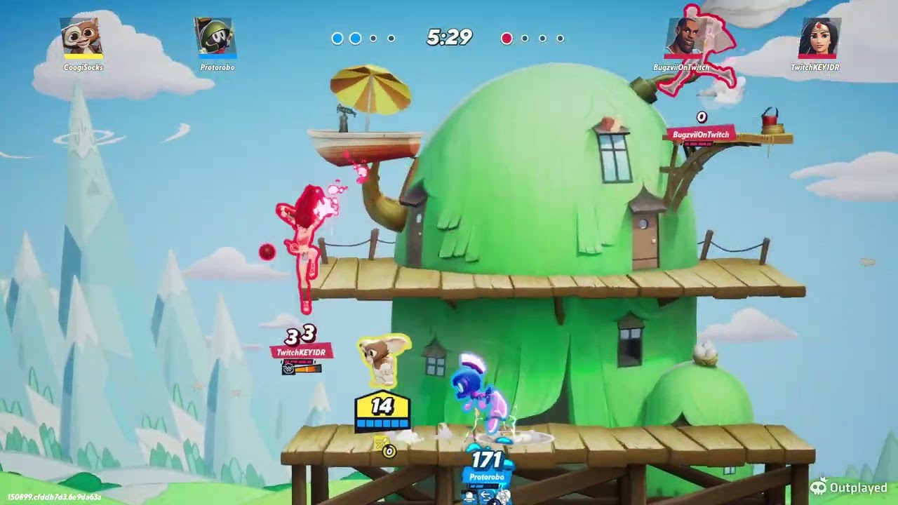 Multiversus best Marvin and Gizmo vs KEY1DR and Bugzvii