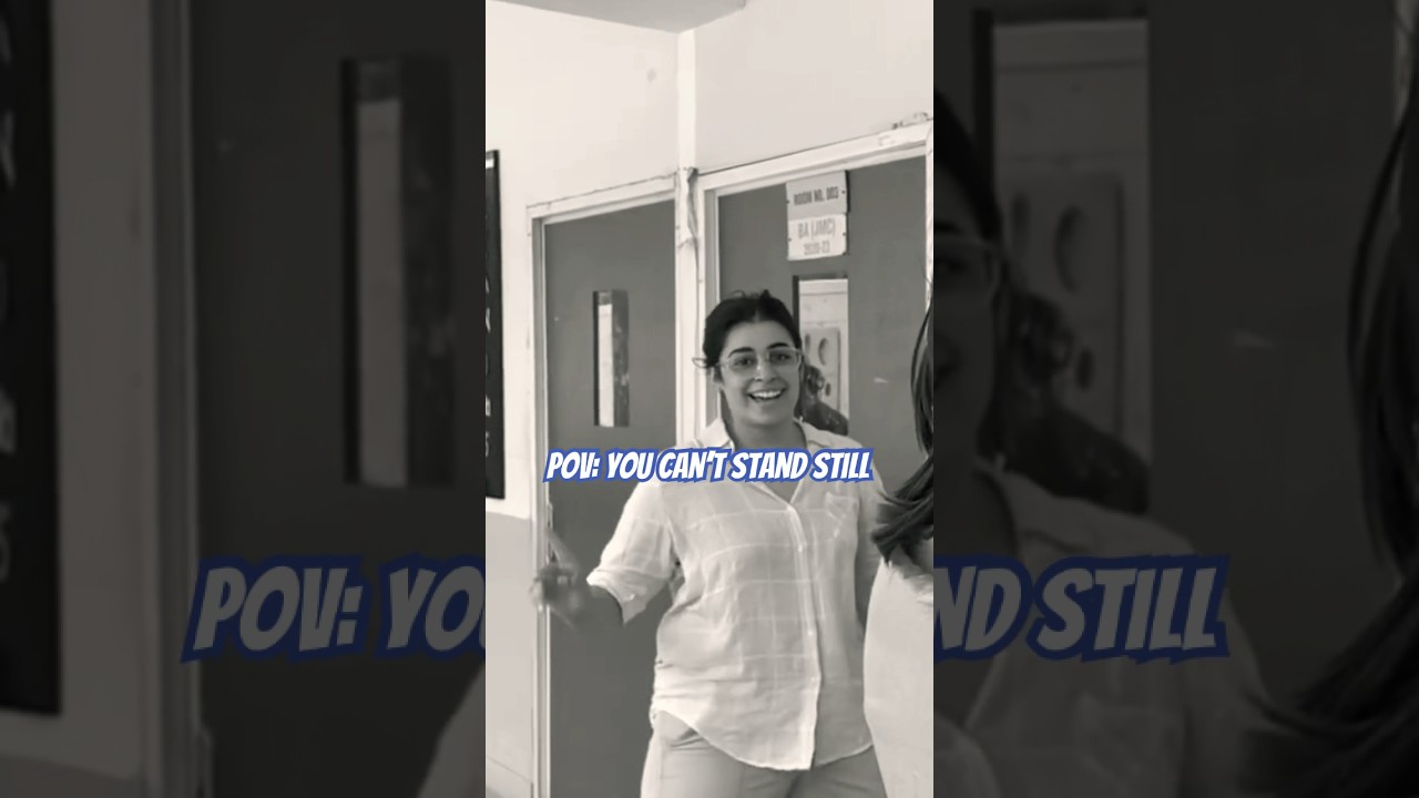 Doing something weird in all my videos 