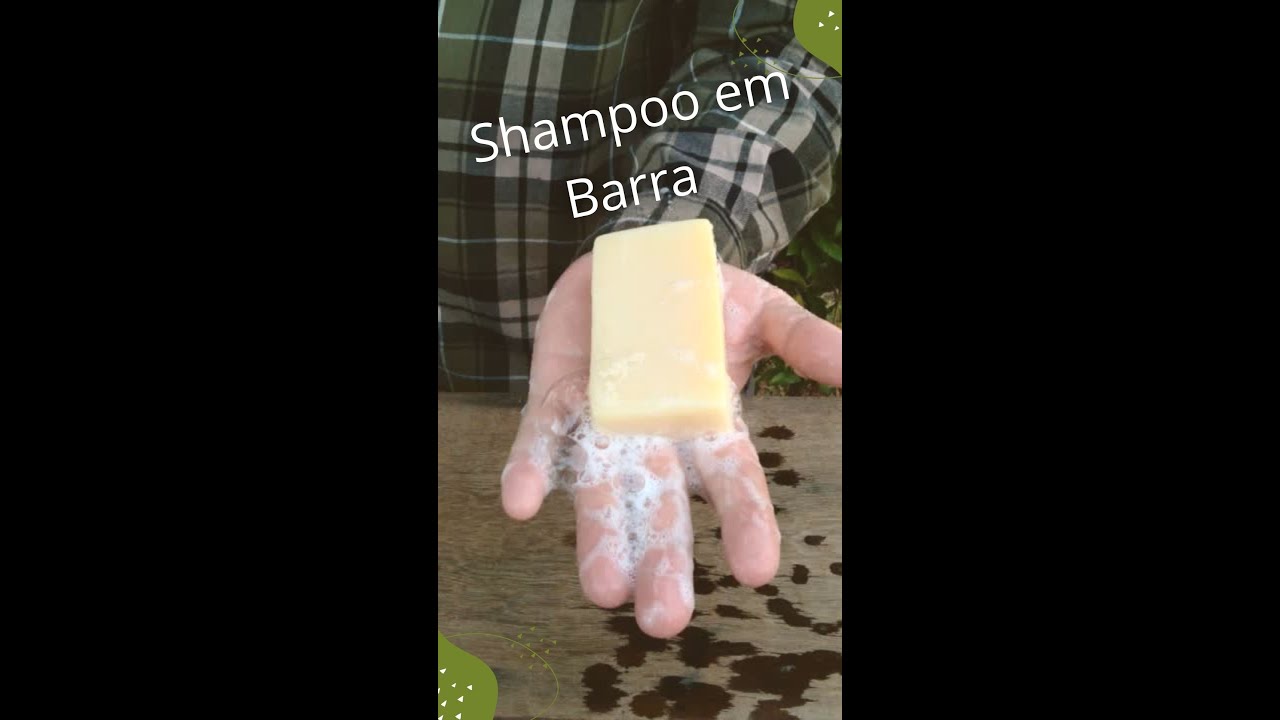 Shampoo em Barra | Cabelos Cacheados ou Secos