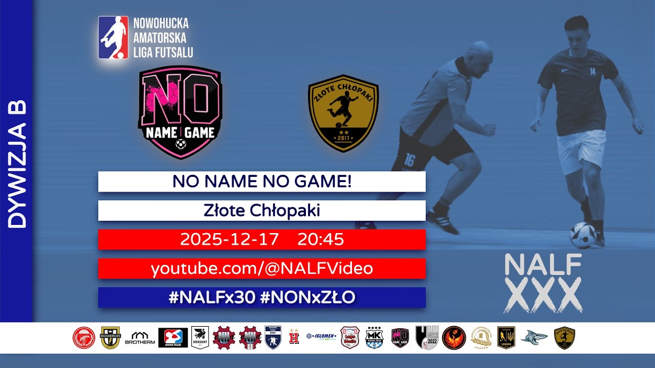 NO NAME NO GAME! — Złote Chłopaki