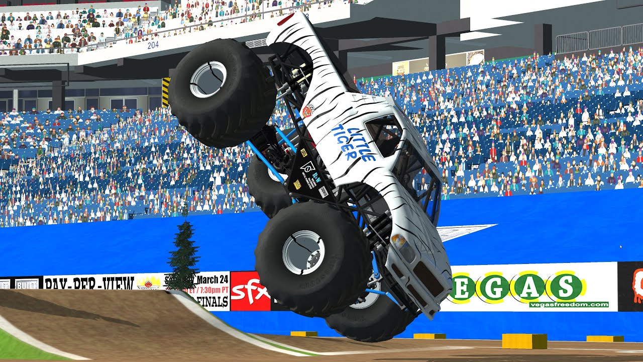 Classic Crashes and Saves #16 I  Rigs of Rods Monster Jam