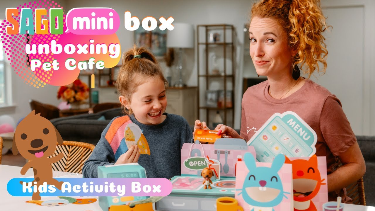 Подписка на Sago Mini — Pet Cafe с промокодом Sago Mini