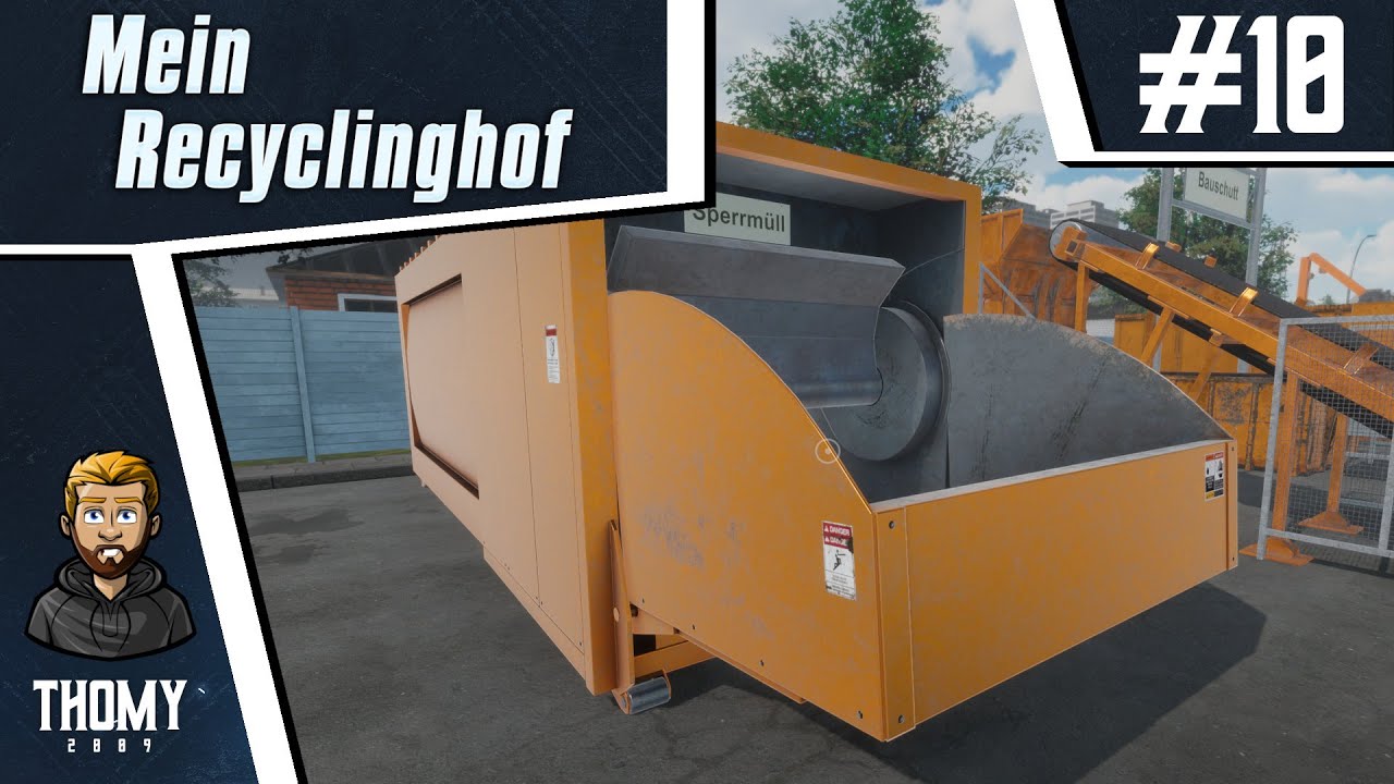 Mein Recyclinghof #10 - Neuer Presscontainer! [Version 1.6]