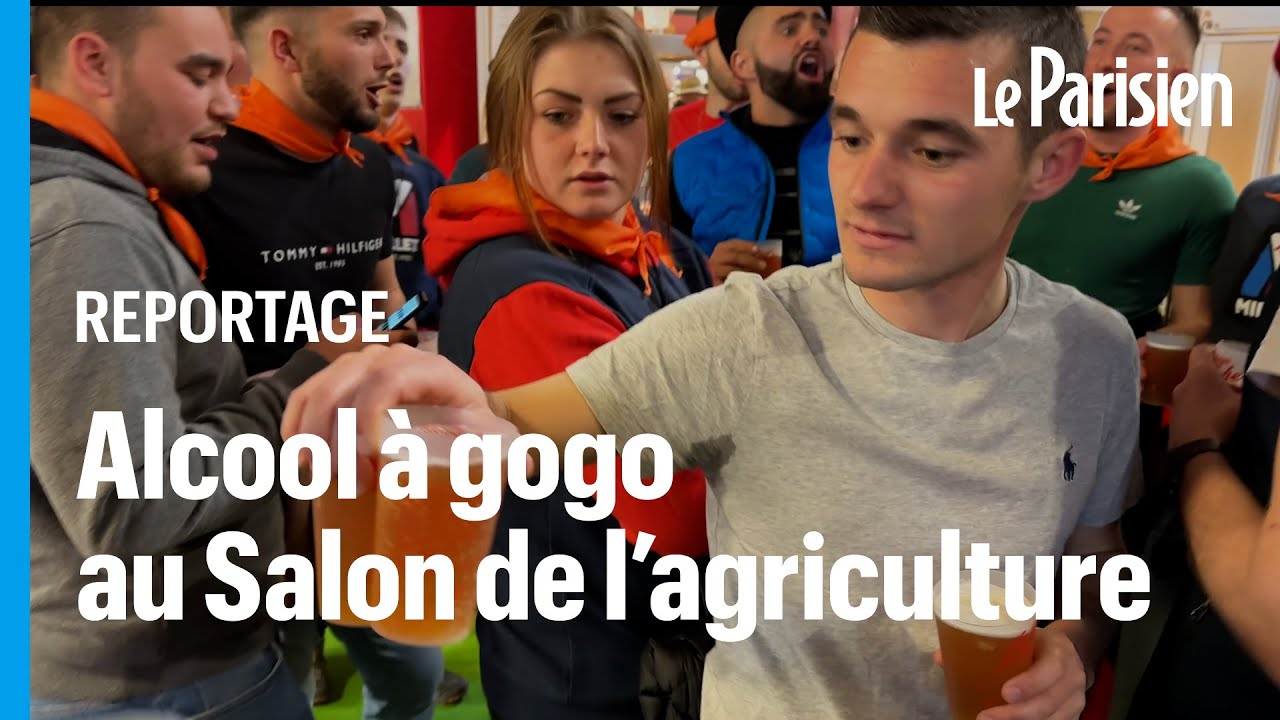 Au Salon de l’agriculture, l’alcool coule parfois un peu trop à flots