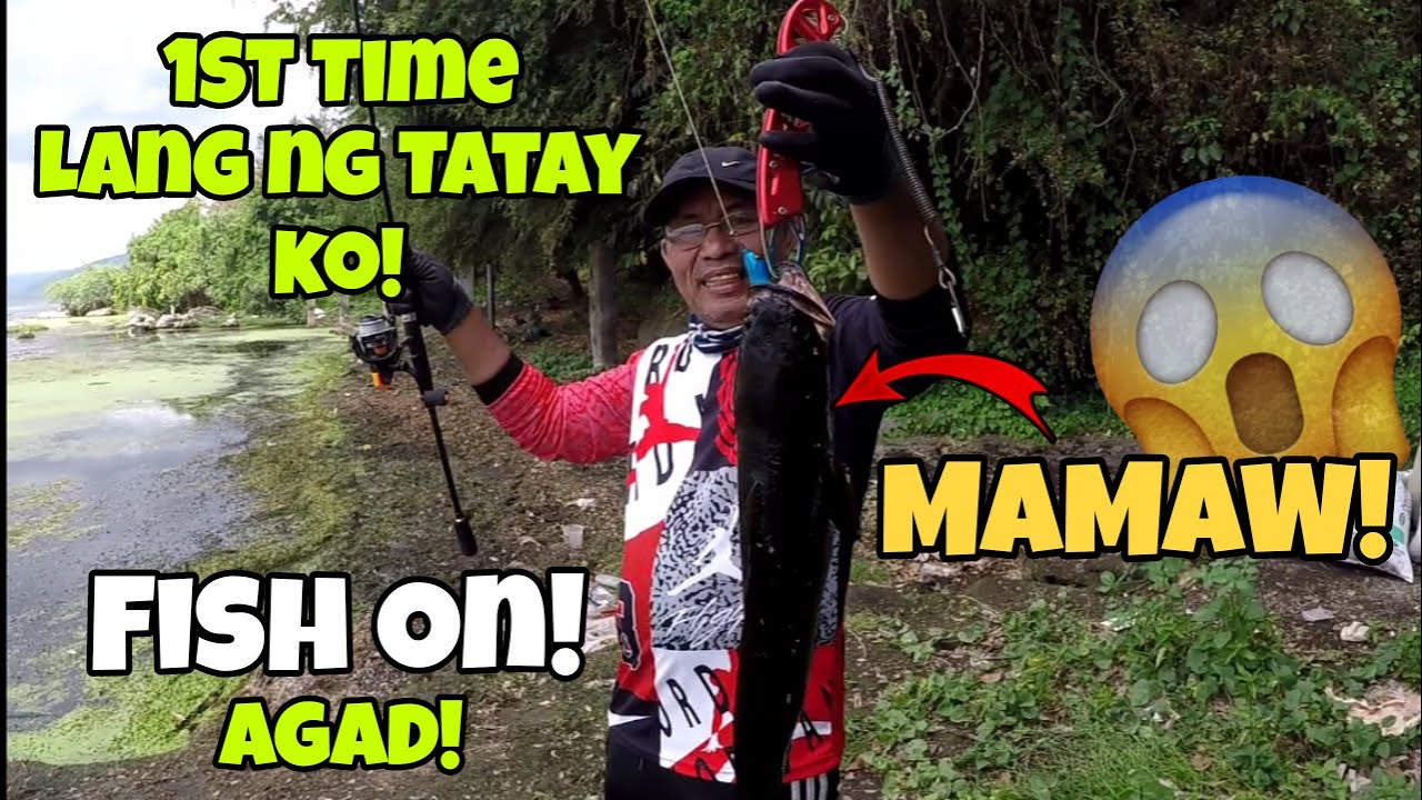 WALANG KAUBUSANG DALAG/SNAKEHEAD SA TAAL LAKE | FISHING BONDING WITH MY FATHER! FISH ON! Eps. 5