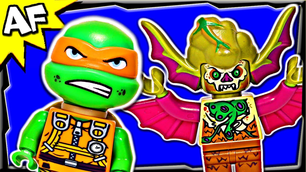 TMNT T-RAWKET Sky Strike 79120 Lego Teenage Mutant Ninja Turtles Animated Building Review