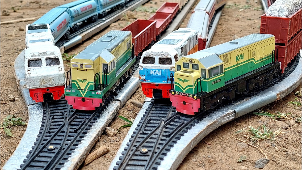 Train Toys Rescue Mission | Exciting Toy Train Adventure Through Tunnels and Bridges