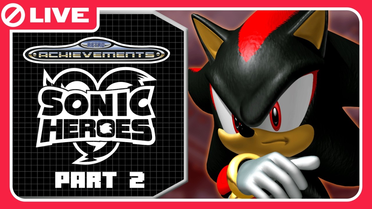 Getting ALL RetroAchievements in SONIC HEROES! (Pt.2)