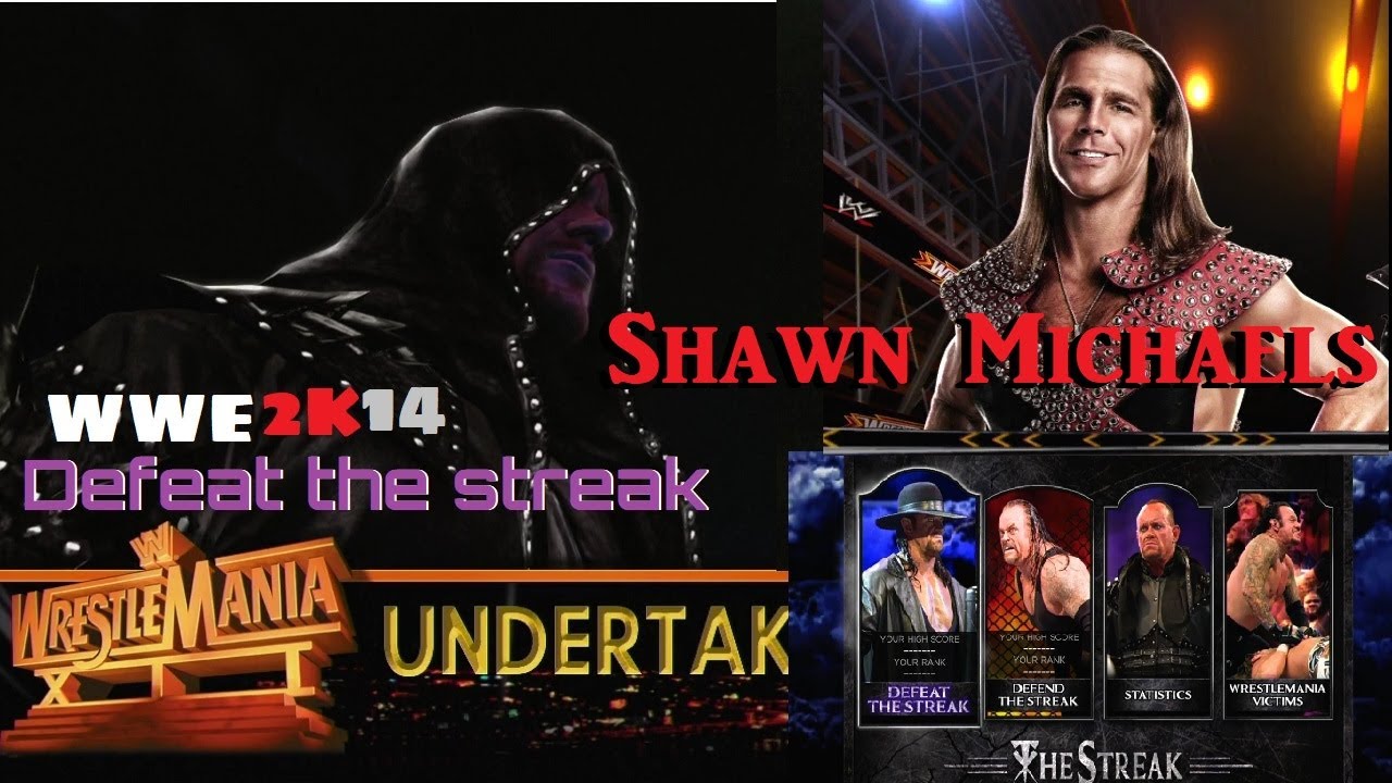 WWE 2K14 | Shawn Michaels vs. The Undertaker | Defeat the streak