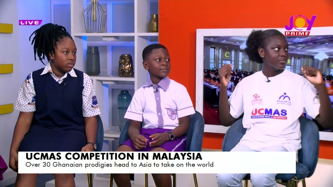 UCMAS competition in Malaysia: Ghanaian representatives share details on prime morning