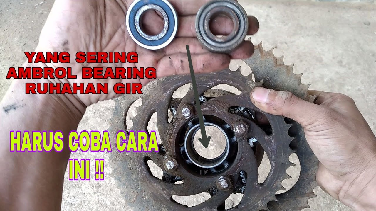 TIPS MENGGANDAKAN BEARING/LAHER RUMAHAN GIR BELAKANG#ojek kayu#ojek gabah#ojek sawit#