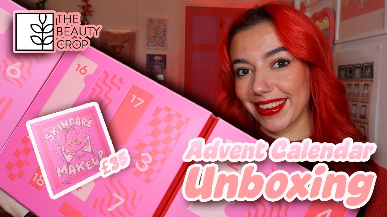 £35 BEAUTY ADVENT CALENDAR ✨ | The Beauty Crop 2025 | UNBOXING + SWATCHES