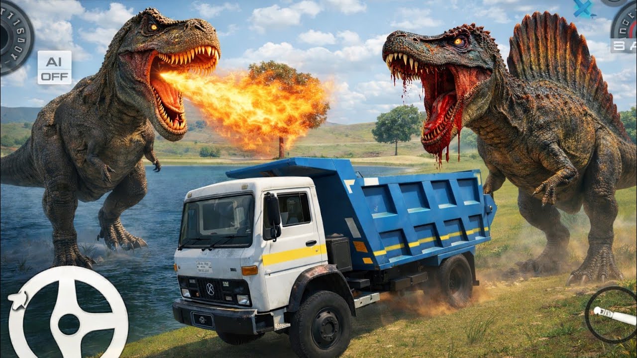 🚛Drive dumper and loading stone with jcb in  game🔥#2026viral  #truck #dumper #jcb #camper #dino  
