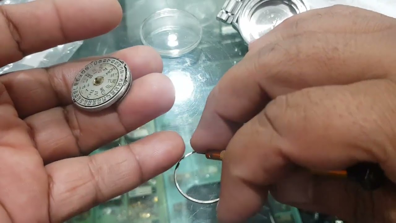 CARA Ganti Dial Kaca dan Servis STUT jam MIDO 8439 silver