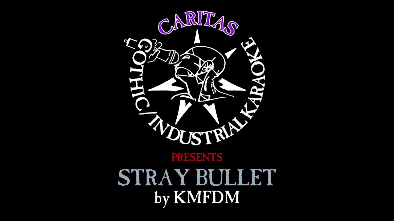 KMFDM - Stray Bullet - Karaoke Instrumental w. Lyrics - Caritas Industrial Karaoke