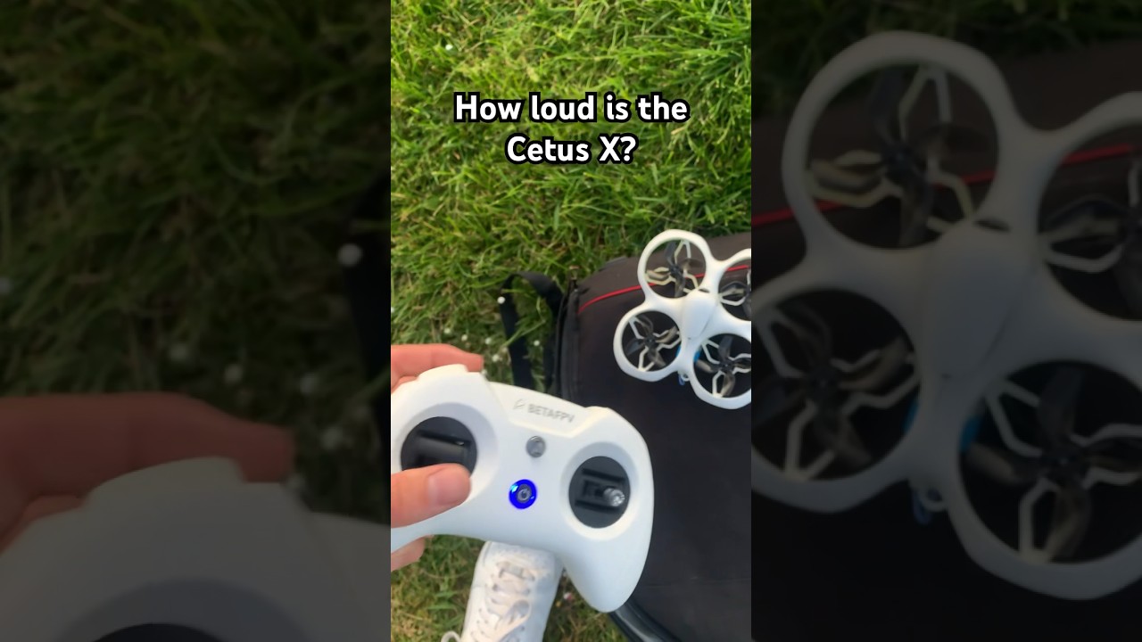 How loud is the the Cetus X fpv drone? 😯 #drones #dronevideo #fpvdrone #fpv #fpvfreestyle #fpvlife