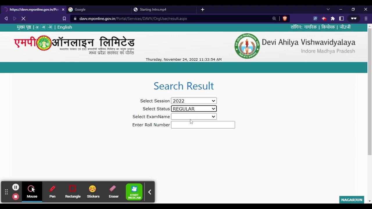 DAVV BBA 5th Sem 2022 Result (Out) - Download DAV 2022 Score Card Here