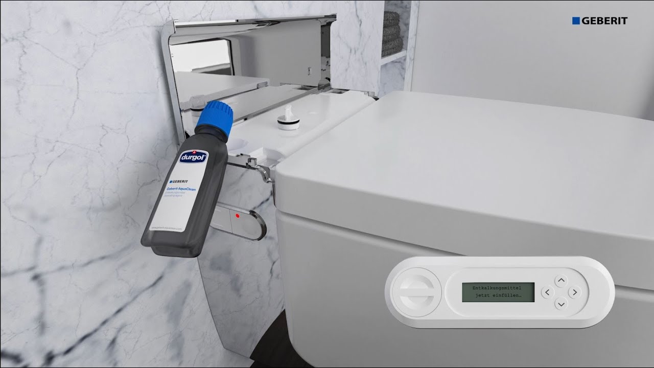 Geberit AquaClean Mera Classic Service – Wartung