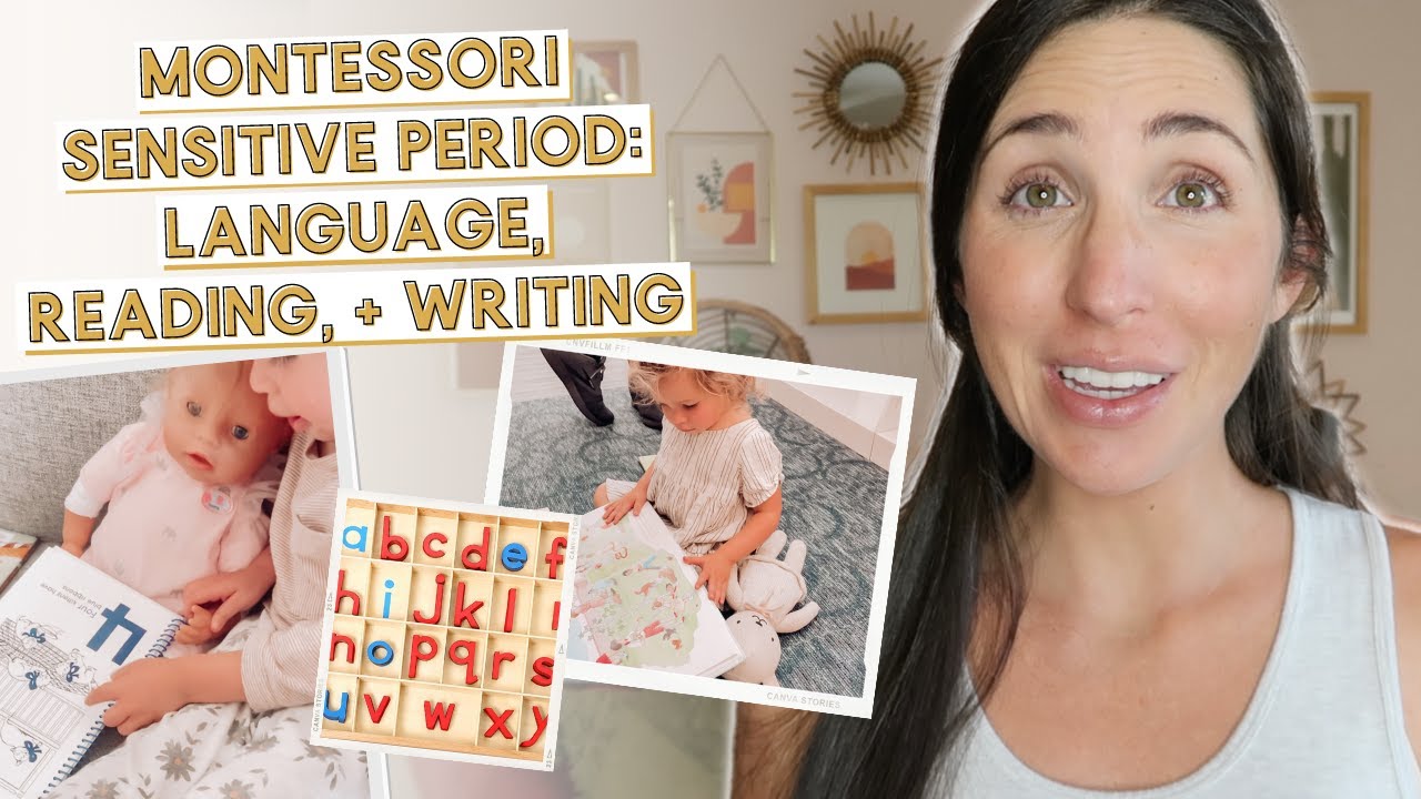 Montessori Sensitive Period For Language, Reading, + Writing: ACTIVITIES & TIPS | Montessori At Home