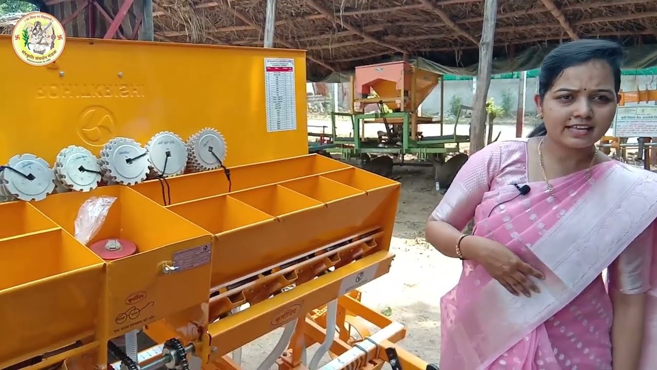 करा सोयाबीन ची पेरणी #BBF टोकन पद्धतीने #agriculture #farming #climatechange #planter #machinery