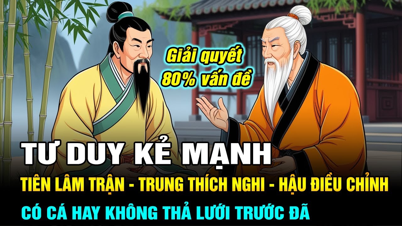 Tư Duy Kẻ Mạnh: Vào Trận Trước - Thích Nghi Sau - Cuối Cùng Là Điều Chỉnh
