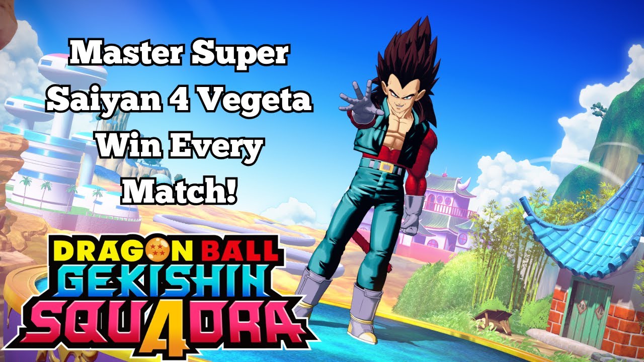 Руководство по сборке и стратегии Мастера Супер Сайяна 4 Веджеты! | DRAGON BALL GEKISHIN SQUADRA