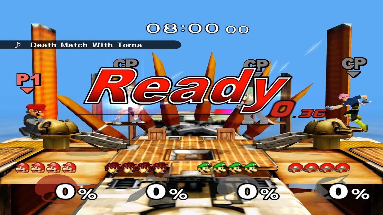 【スマブラDX】PUNKMelee マリオ vs CPU's【TAP】/【SSBM】PUNKMelee Mario vs CPU's【TAP】
