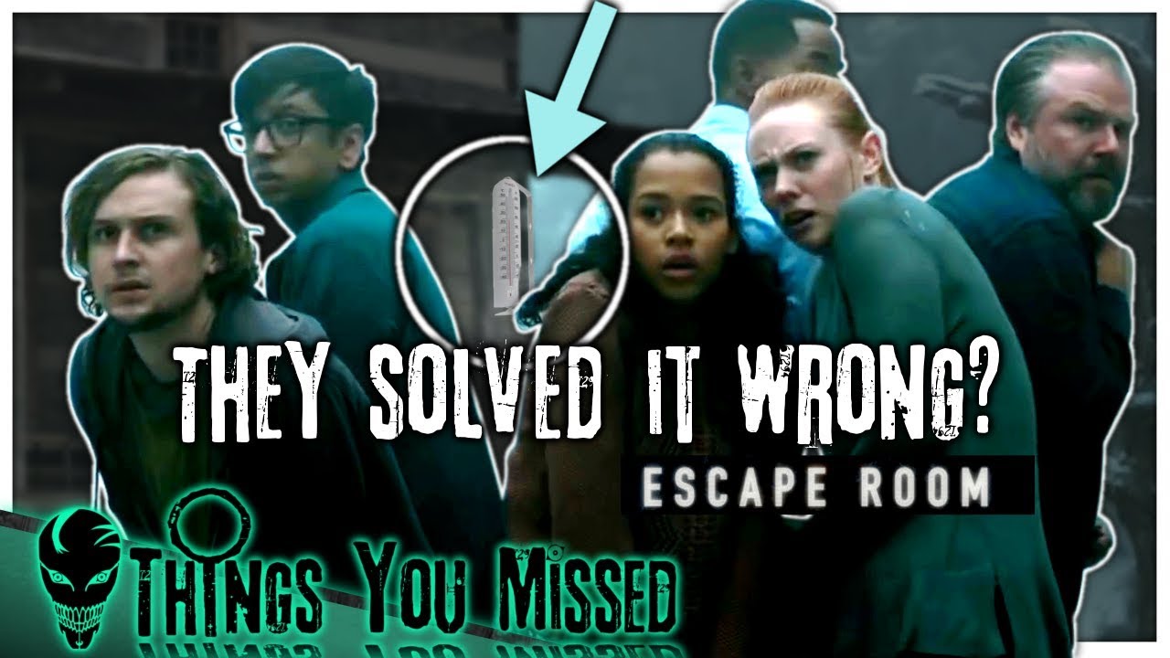 23 Things You Missed In Escape Room (2019)