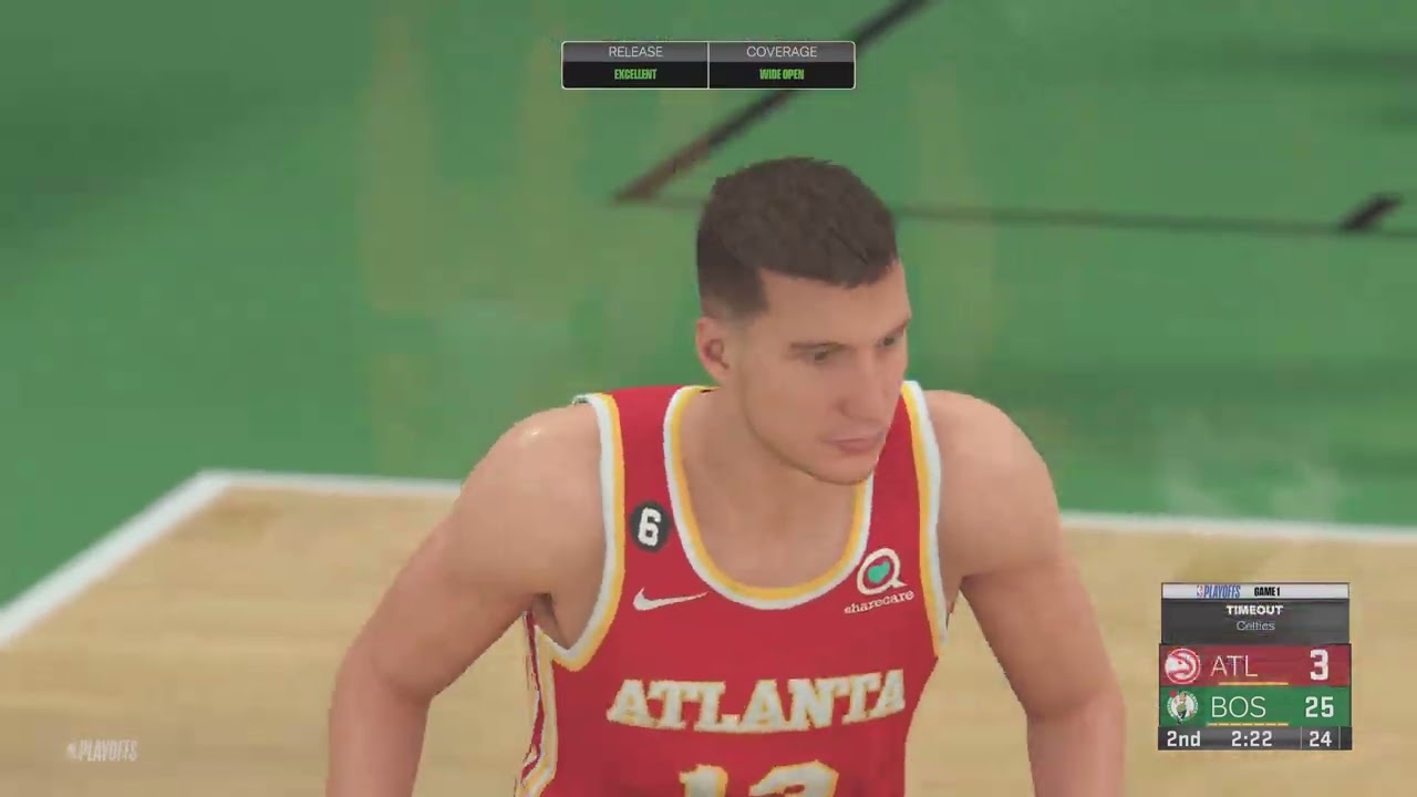 NBA 2K23 Boston Celtics vs Atlanta Hawks 1st Round 2022-23 Playoffs