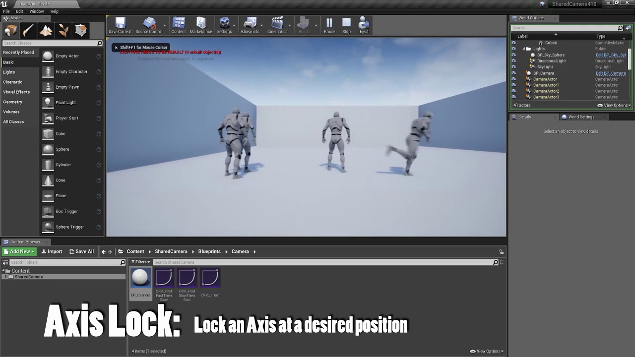 [UE4 Marketplace] Shared Local Multiplayer Camera