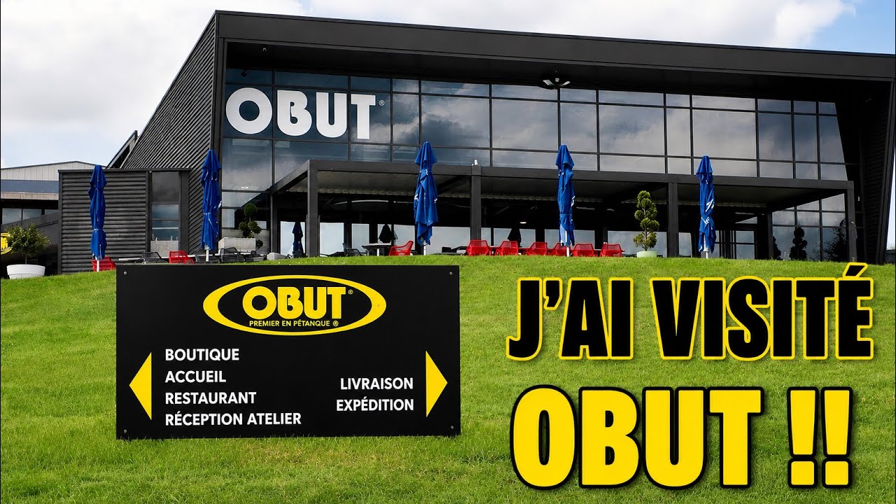 VISITE DU SIÈGE OBUT #petanque