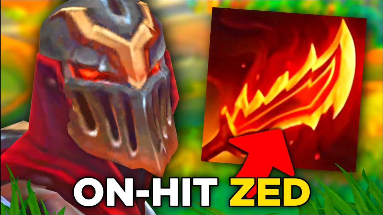 Zed pod On-Hity nie jest zły w League of Legends