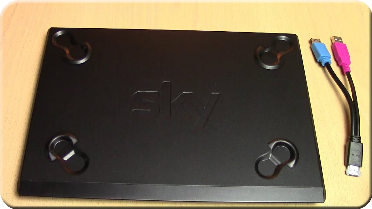 Unboxing  - SKY Festplatte - 320 GB