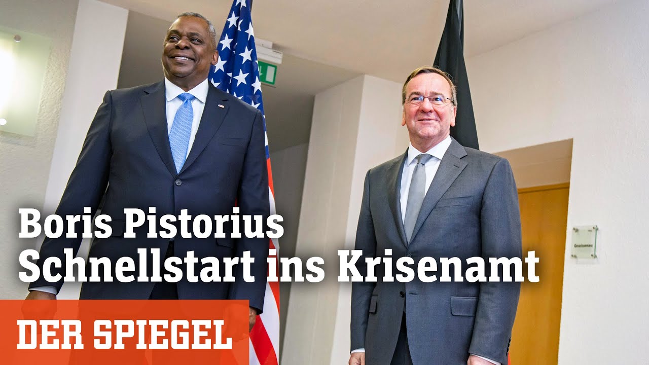 Boris Pistorius: Schnellstart ins Krisenamt | DER SPIEGEL