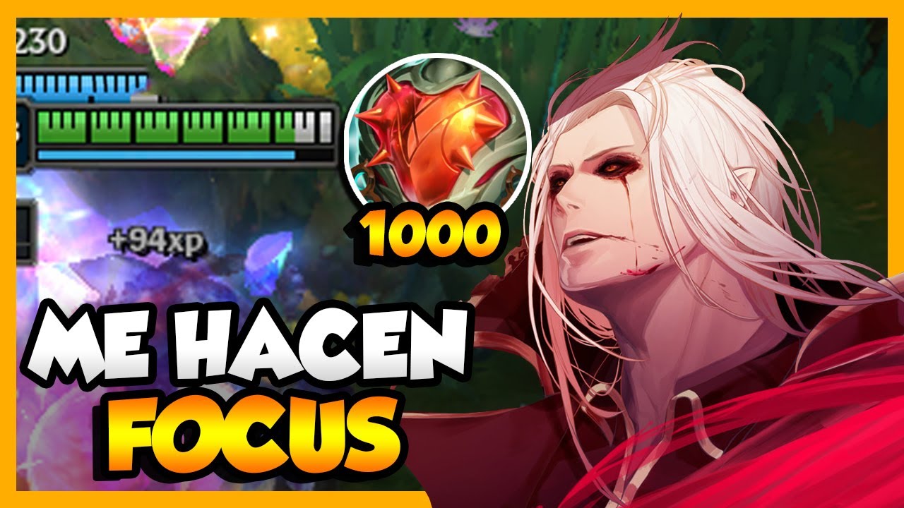 😐 VLADIMIR FULL TANQUE, EL JUNGLA ENEMIGO ME FOCUSEA TODO EL JUEGO 😐 | LEAGUE OF LEGENDS.