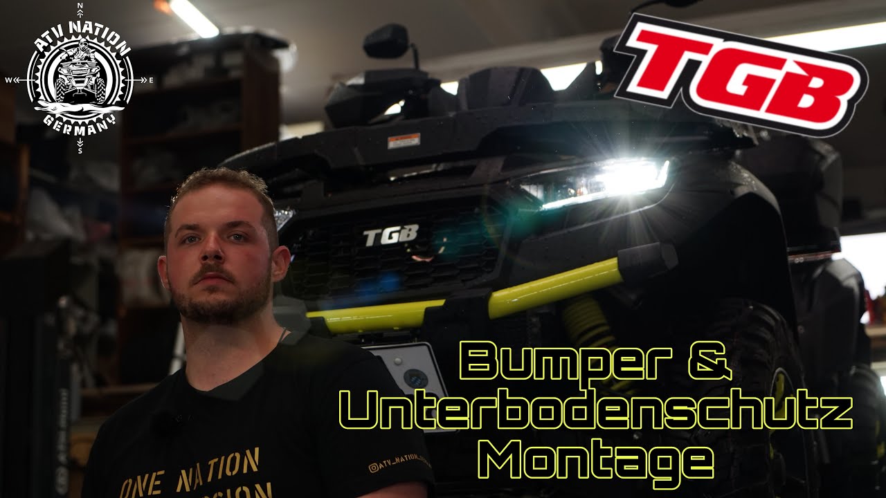 TGB Blade 1000 LT Touring Max / Einbau Bumper & Unterbodenschutz / ATV Nation Germayny / HD