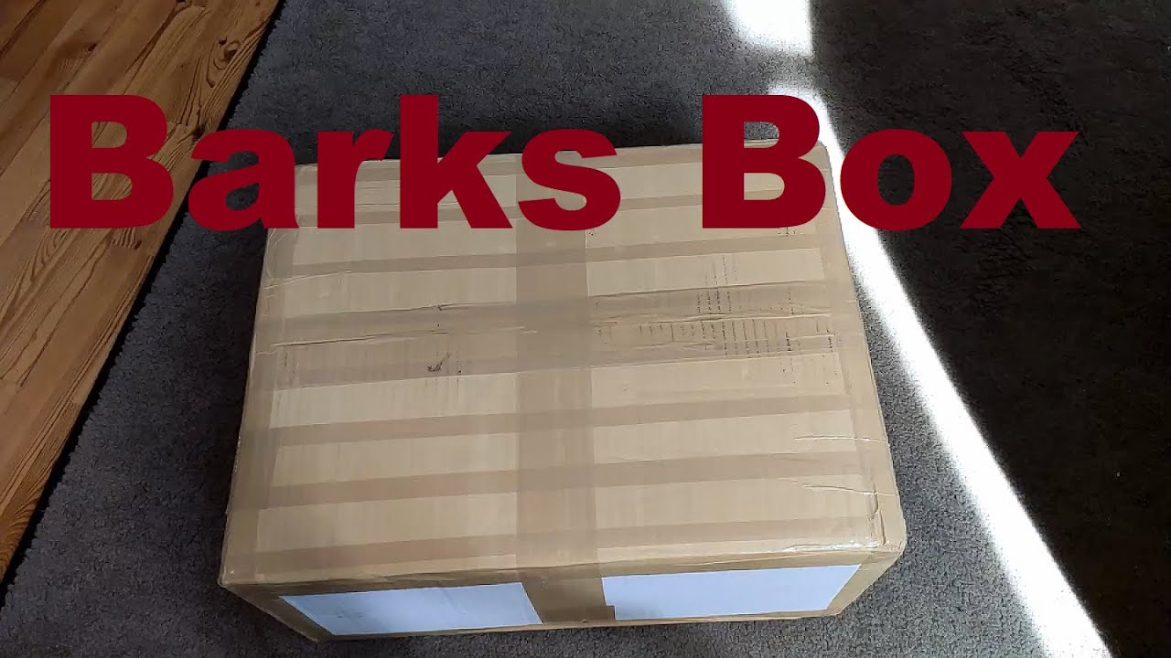 Barks Box Unboxing