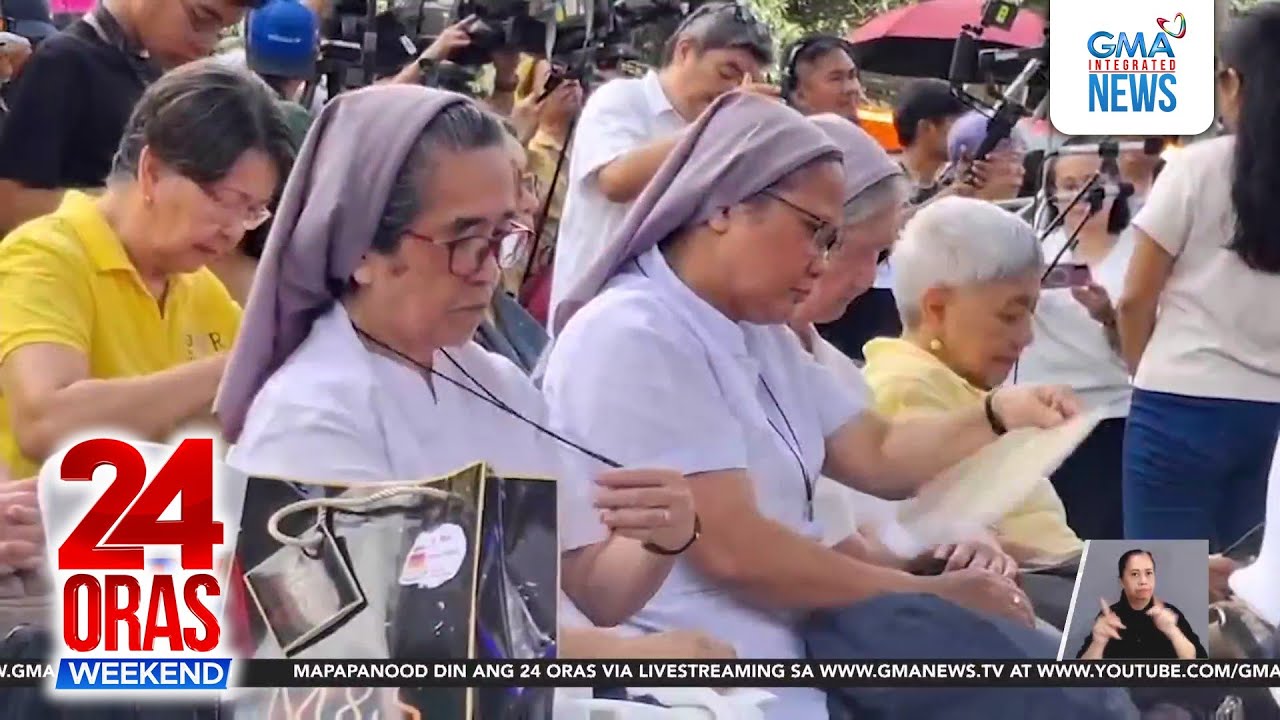 EDSA 40—Demokrasya at transparency, mensahe sa EDSA Shrine prayer rally | 24 Oras Weekend