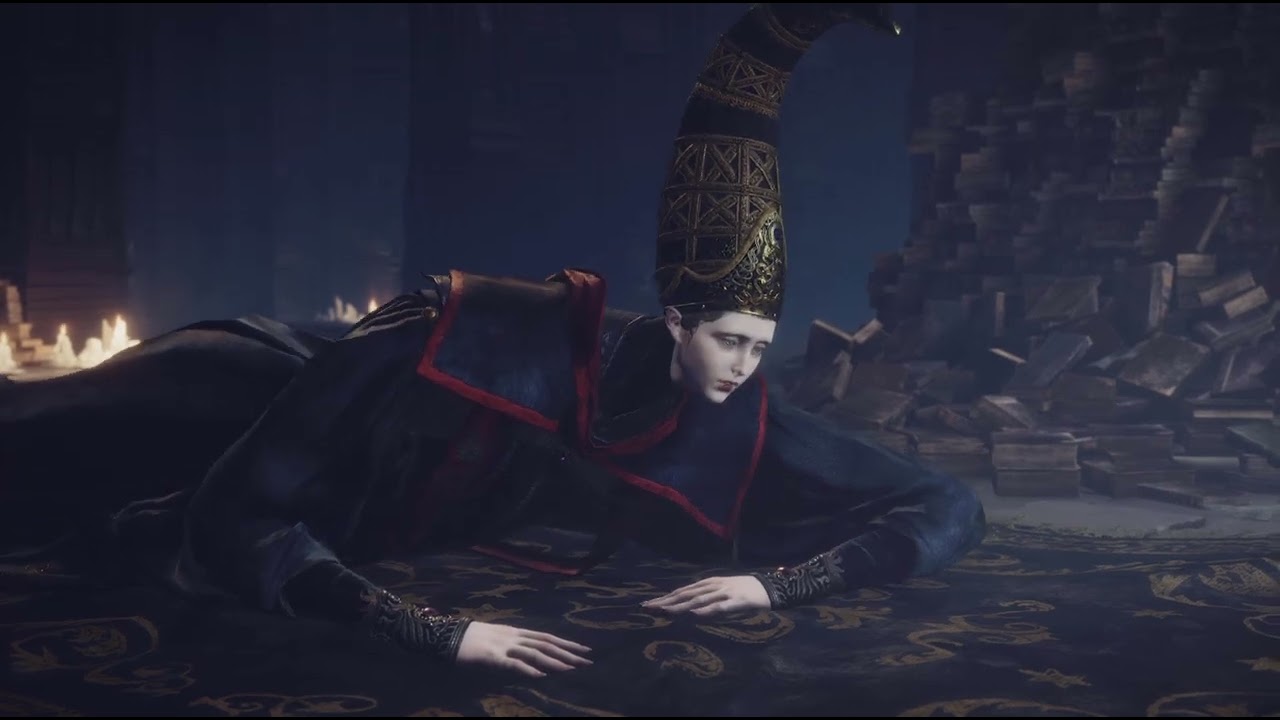 Rennala, rainha da lua cheia bossfight
