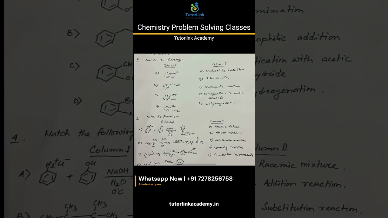 Chemistry online problem solving classes by Tanmoy Sir #chemistry #neet #jee #teacher #hometutor