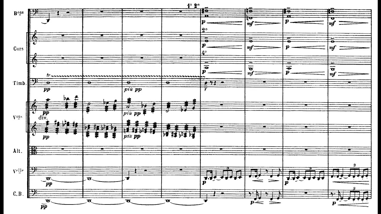 Debussy - Pelléas et Mélisande (full score) - Act 1 (1/5)