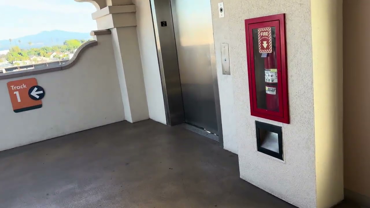 2006 Schindler Hydraulic Elevator at Santa Ana Amtrak/Metrolink Station in Santa Ana, CA