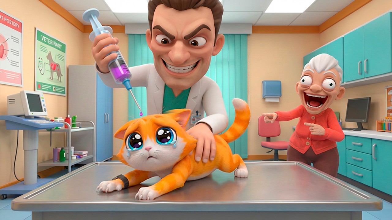 😿 LA GRAND-MÈRE VEUT EMMENER LE CHATON CHEZ LE VÉTÉRINAIRE DANS I AM CAT