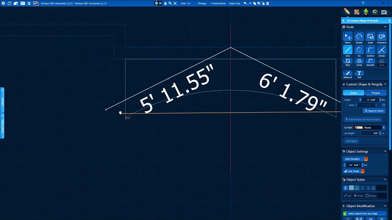 Structure Studios Tutorial Arch Detail House Stage Custom Shapes