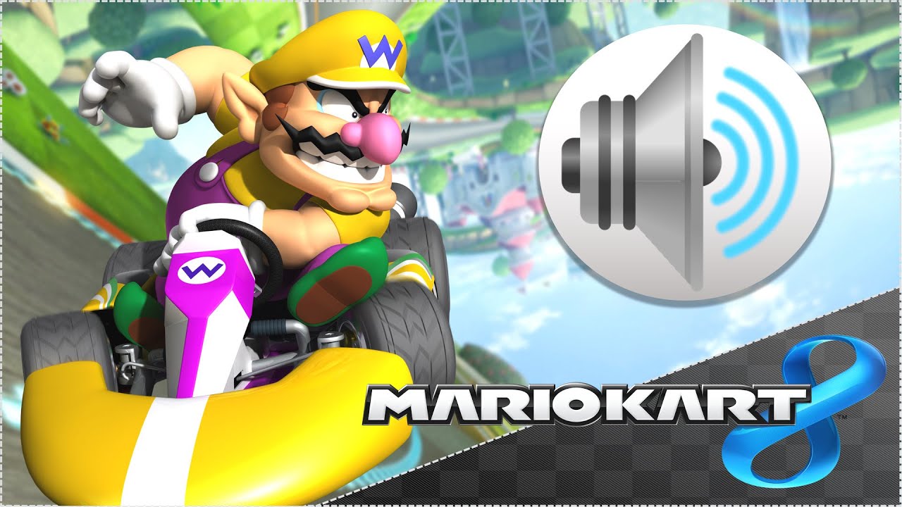 Mario Kart 8 - All Wario Sound Effects / Voice Clips